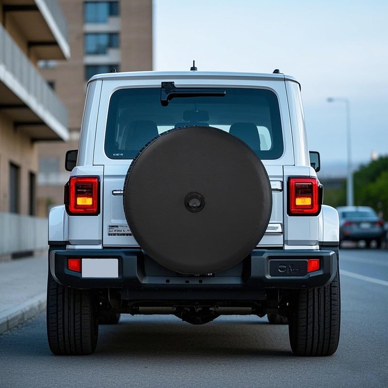 MOONET 32" Soft Black Tire Cover - Ideal Compatible with Ford Bronco 2021-2025 with Backup Camera - Image 4